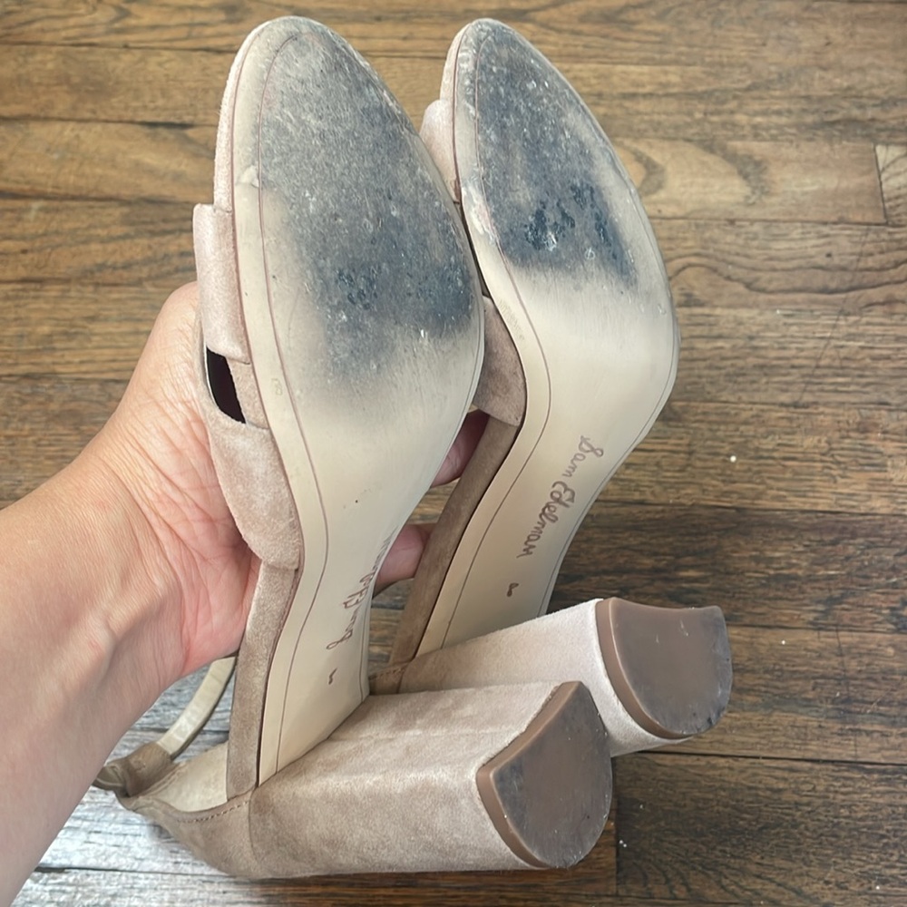 Sam Edelman Yancy Suede Block Heel 👡 - Picture 6 of 6